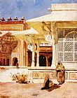 Edwin Lord Weeks Canvas Paintings - White Marble Tomb at Suittitor Skiri